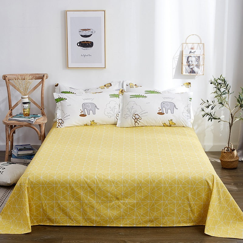 Double Cotton Bed Linen Student Dormitory