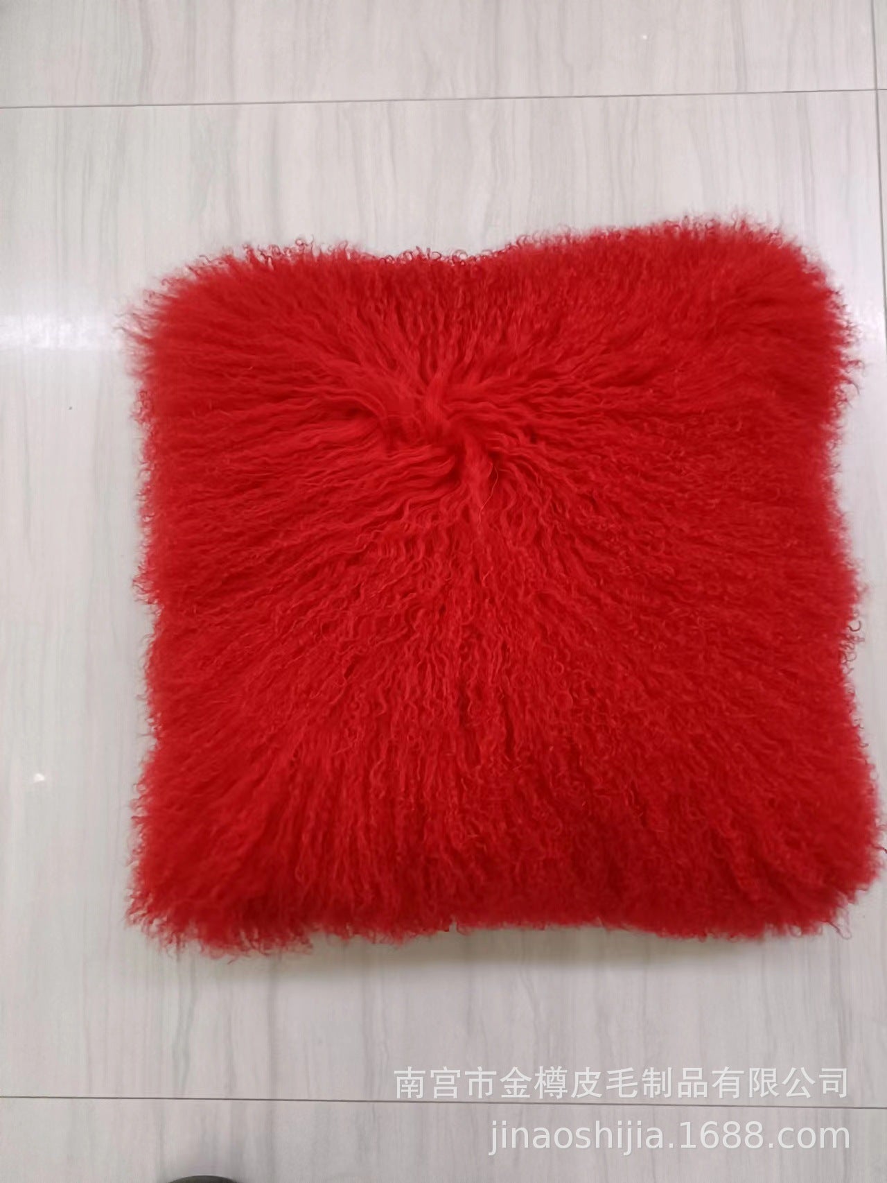 High-grade Fur Beach Wool Pillow