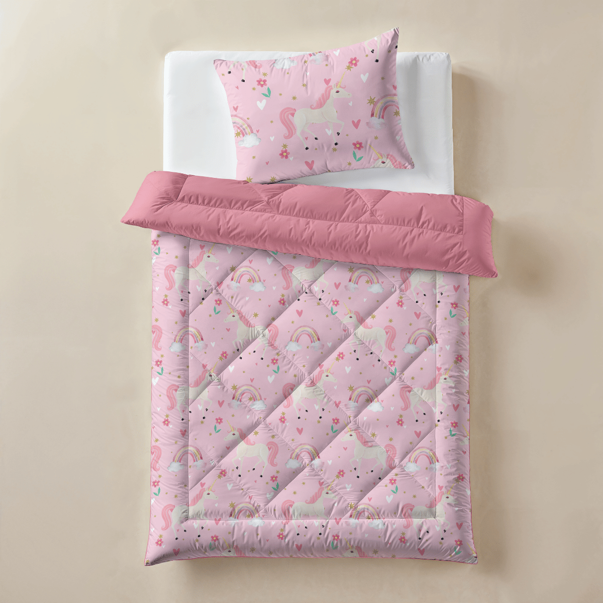 Make Bedtime Magical with Onceg Kiddybed Rainbow Unicorn Collection