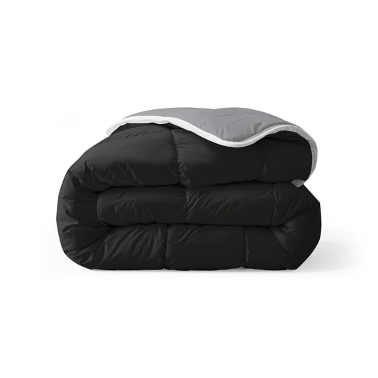 Onceg Royalbed Black  Anthracite Luxury Bedding for Modern Elegance
