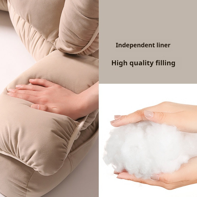Big Backrest Neck And Waist Support Sofa Bed Pillow